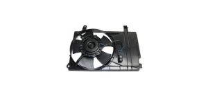 Электровентилятор радиатора AVEO (кондиционера) "EuroEx"  с кожухом