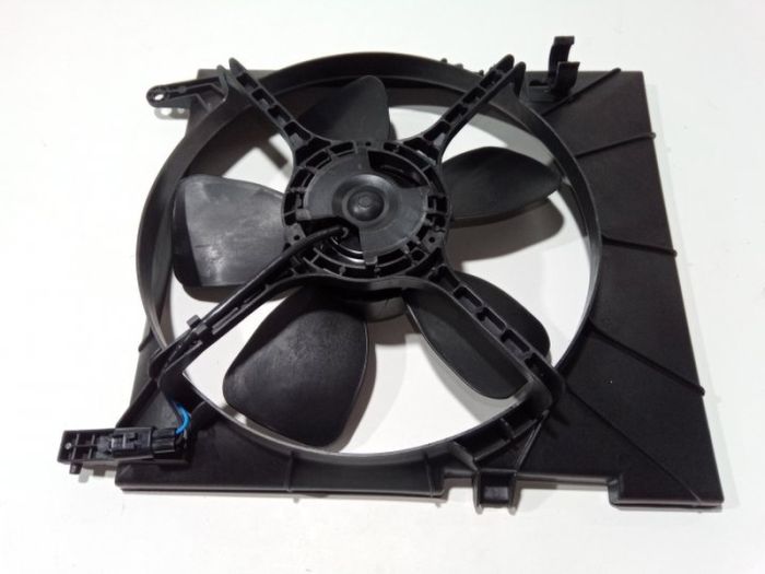 Электровентилятор  радиатора AVEO Т255 (основной) "FORCE ONE" с кожухом