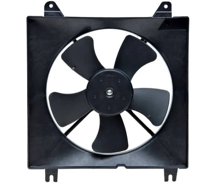 Электровентилятор  радиатора LACETTI 1.6-1.8 (основной) "EuroEx" с кожухом