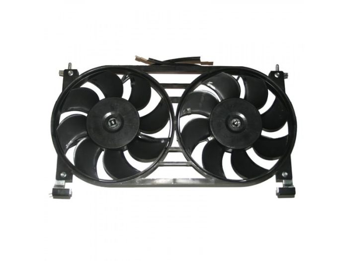 Электровентилятор радиатора ( диффузор в сборе ) 21214 "Венто" (2 шт. с кожухом)