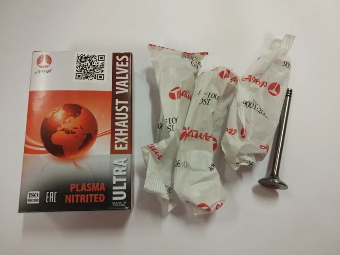 Клапана  LACETTI 1.8 16v  "AMP"  азот  выпуск (4шт)