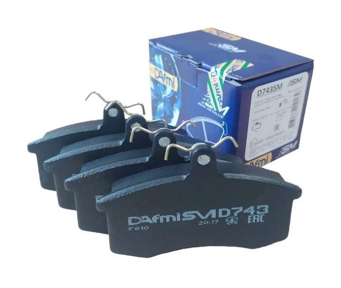 Колодки тормозные передние 2108 "DAFMI"