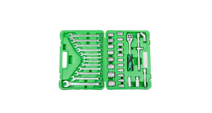 Набор инструмента  38 ед. "INTERTOOL" (6 граней)