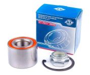 Подшипник ступицы  AVEO, Logan задний  "AT" + гайка, стоп. кольцо