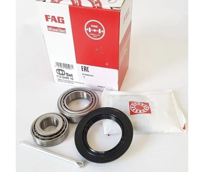 Подшипник ступицы  LANOS задний "FAG" (2 подш.+шплинт+смазка)