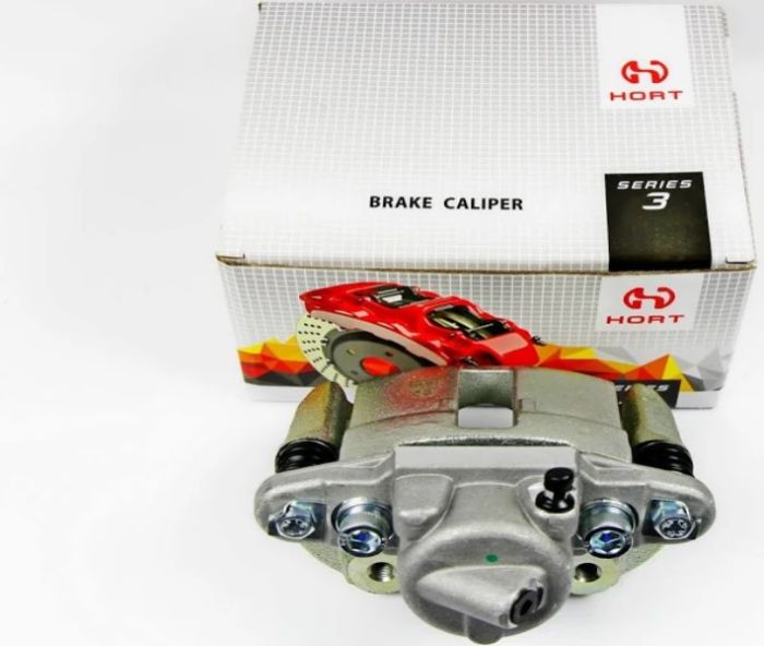 Суппорт 2112 "HORT" левый в сборе (без колодок)