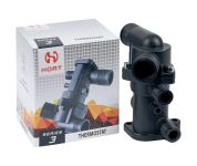 Термостат 21082 в сборе (6 патрубков) "HORT"