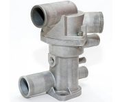 Термостат 21082 в сборе (6 патрубков) "LUZAR"