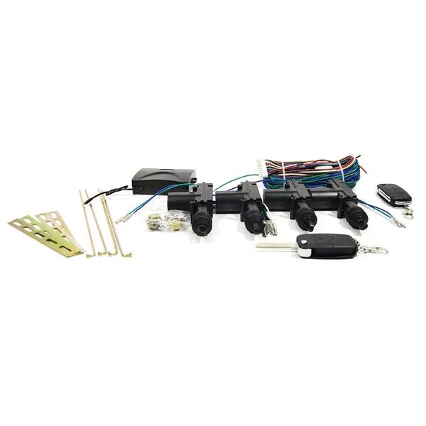 Центральный замок (с пультами + ключ выкидной) "ELEGANT" (на 4 двери)