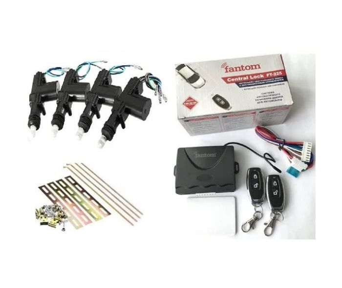 Центральный замок (с пультами) "FANTOM" (на 4 двери)