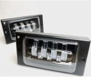 Фара противотуманная  2110 LED 7-полос 40W (с радиатором) белый Фара противотуманная  2110 LED 7-полос 40W (с радиатором) белый