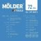 Набор инструмента  72 ед. "MOLDER" (6 граней)
