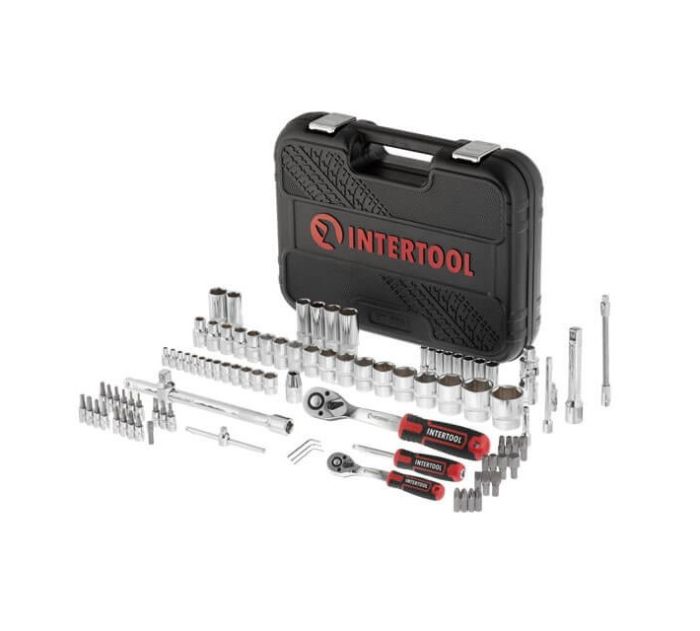 Набор инструмента  94 ед. "INTERTOOL" STORM (6 граней)