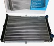 Радиатор двигателя 2108 алюм. Радиатор двигателя 2108 алюм.