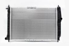 Радиатор охлаждения двигателя  AVEO МКПП 1.6, 1.4 (600мм) с кондиционером (паяный) "SHIKOO"